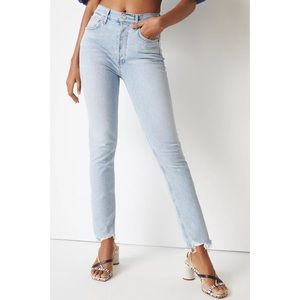 AGOLDE Riley High-Rise Straight Jeans